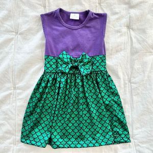 12M Mermaid Costume Baby Girl Dress